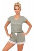 Donna Piżama Simply 1/2 Olive